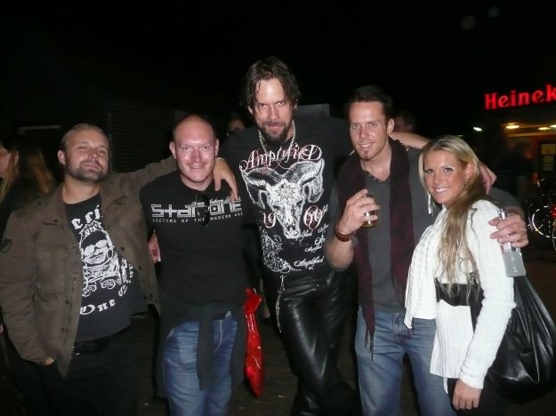 Tommy second from the right), Seventh Wonder & I, Progpower Europe 2011 